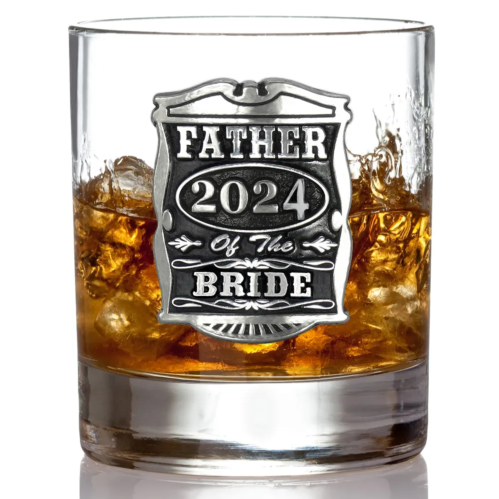 11oz Wedding Father Of The Bride Pewter Whisky Glass Tumbler 2024