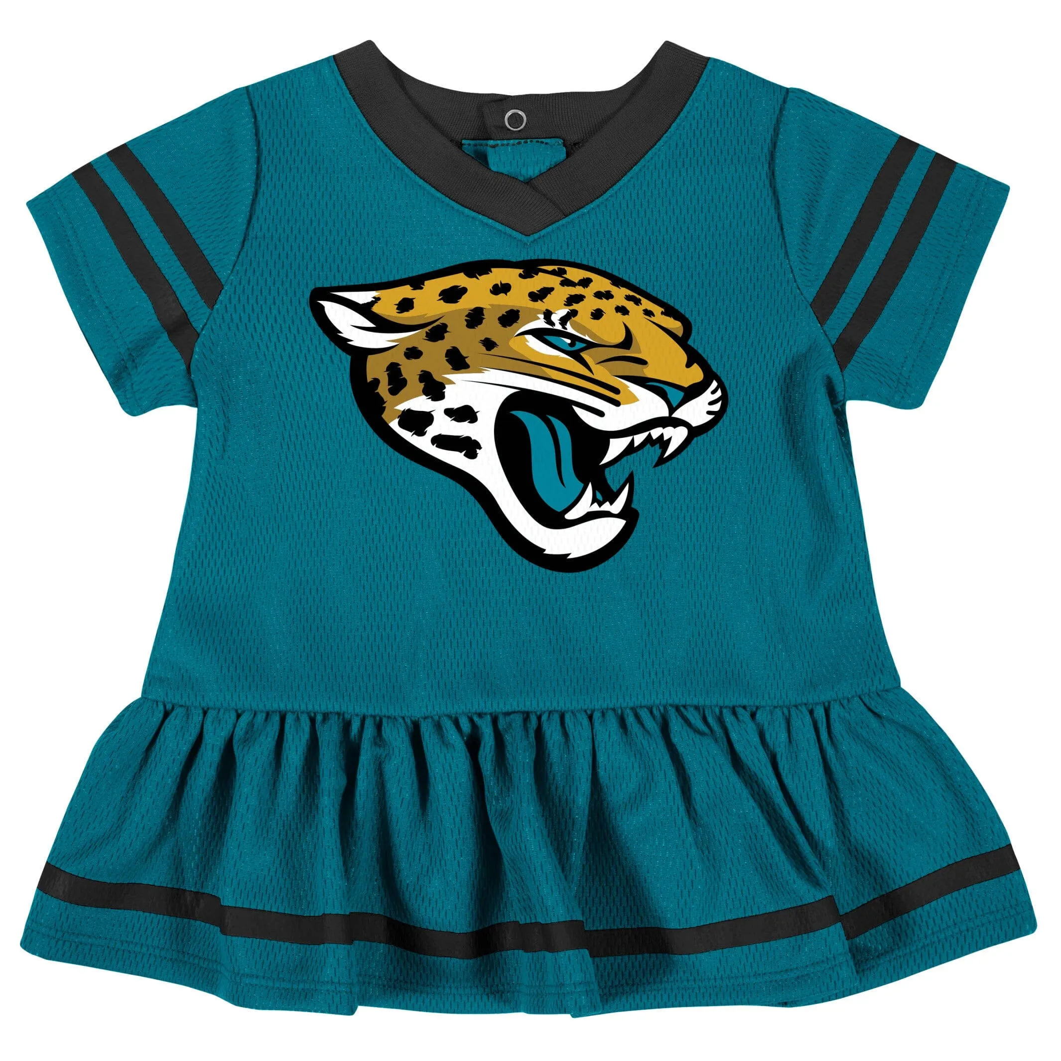 2-Piece Baby Girls Jaguars Dress & Diaper Cover Set