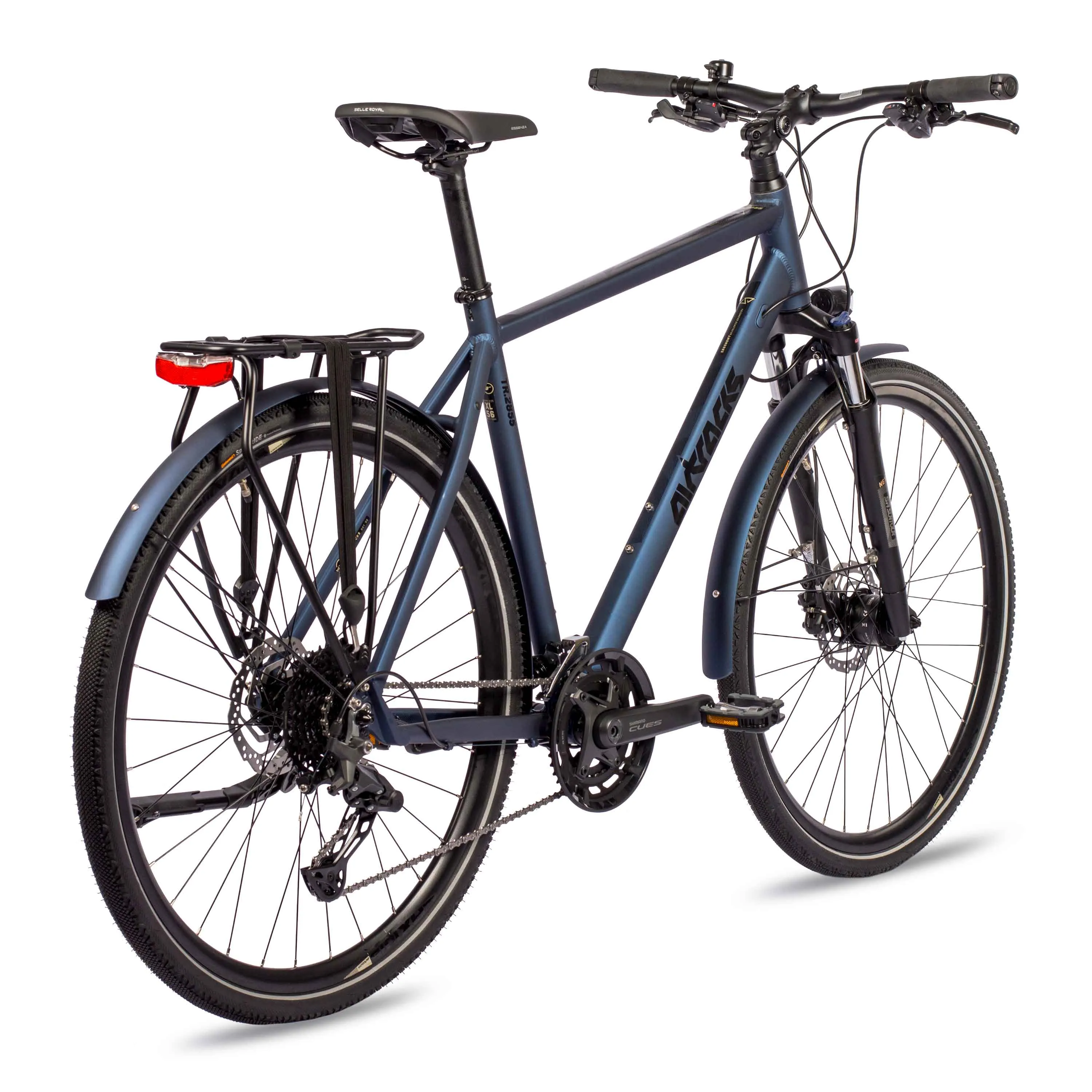 28 Zoll Herren Trekking Fahrrad TR.2855 Bike 2 x 10 Gang NEW SHIMANO CUES RD-U6020-10 SHADOW BLUE