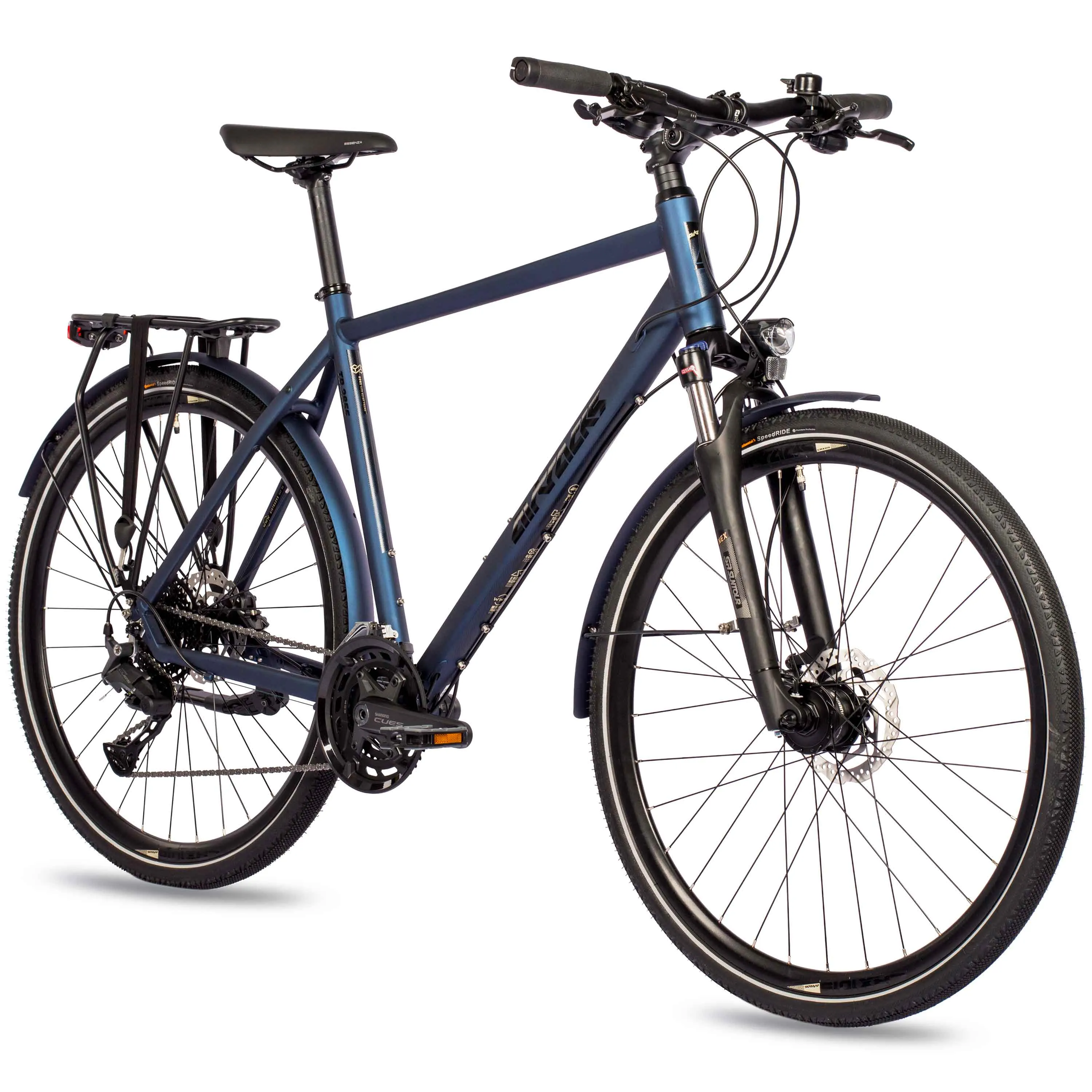 28 Zoll Herren Trekking Fahrrad TR.2855 Bike 2 x 10 Gang NEW SHIMANO CUES RD-U6020-10 SHADOW BLUE