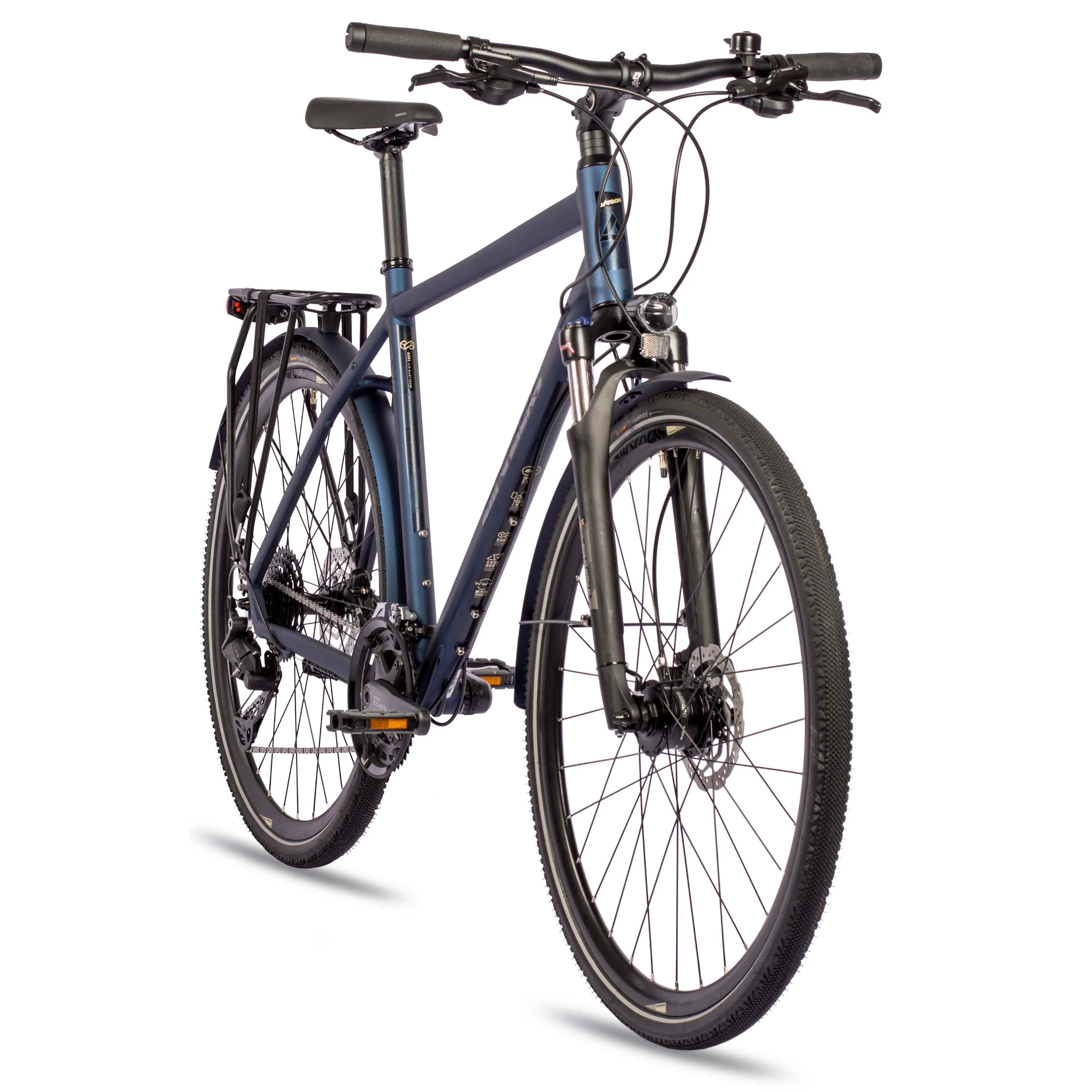 28 Zoll Herren Trekking Fahrrad TR.2855 Bike 2 x 10 Gang NEW SHIMANO CUES RD-U6020-10 SHADOW BLUE