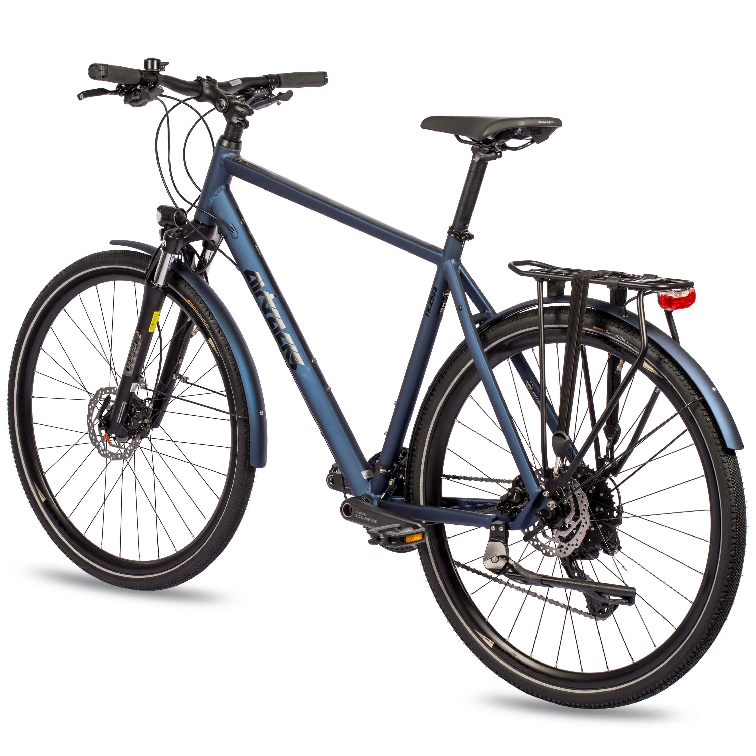 28 Zoll Herren Trekking Fahrrad TR.2855 Bike 2 x 10 Gang NEW SHIMANO CUES RD-U6020-10 SHADOW BLUE