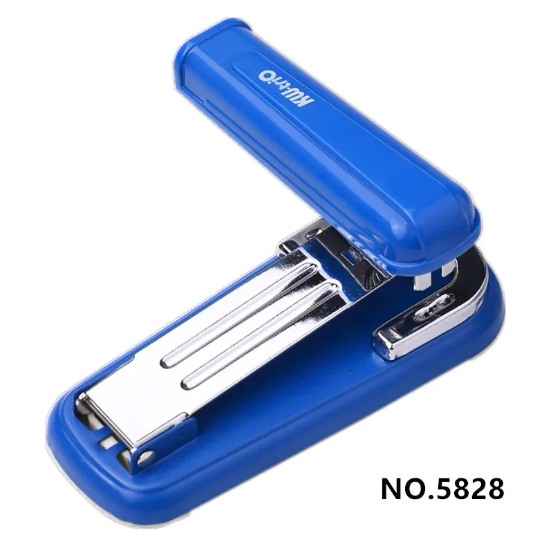 360 rotatable Heavy Duty Stapler Use 24/6 Staples Effortless Long Stapler School Paper Staplers Office Bookbinding Supplies