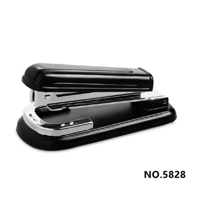 360 rotatable Heavy Duty Stapler Use 24/6 Staples Effortless Long Stapler School Paper Staplers Office Bookbinding Supplies