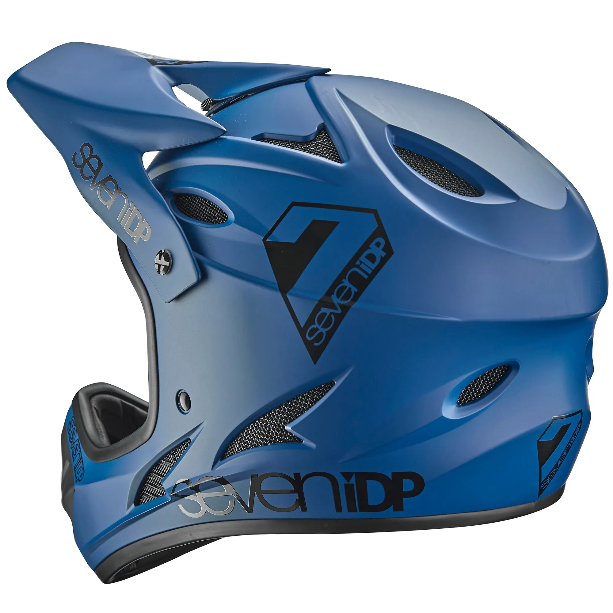 7 iDP M1 Full Face Helmet - Diesel Blue