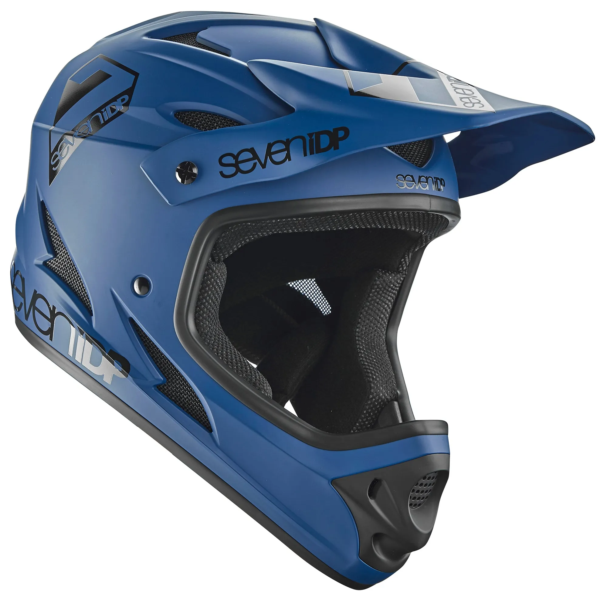 7 iDP M1 Full Face Helmet - Diesel Blue