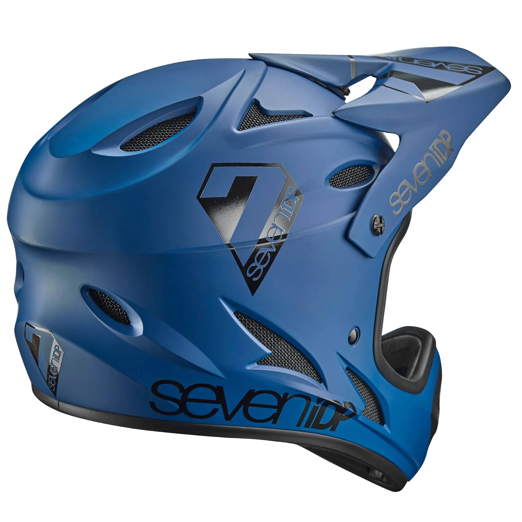 7 iDP M1 Full Face Helmet - Diesel Blue