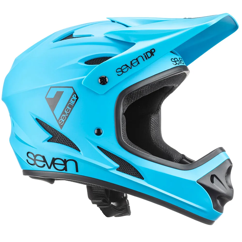 7 iDP M1 Full Face Helmet - Matt Blue