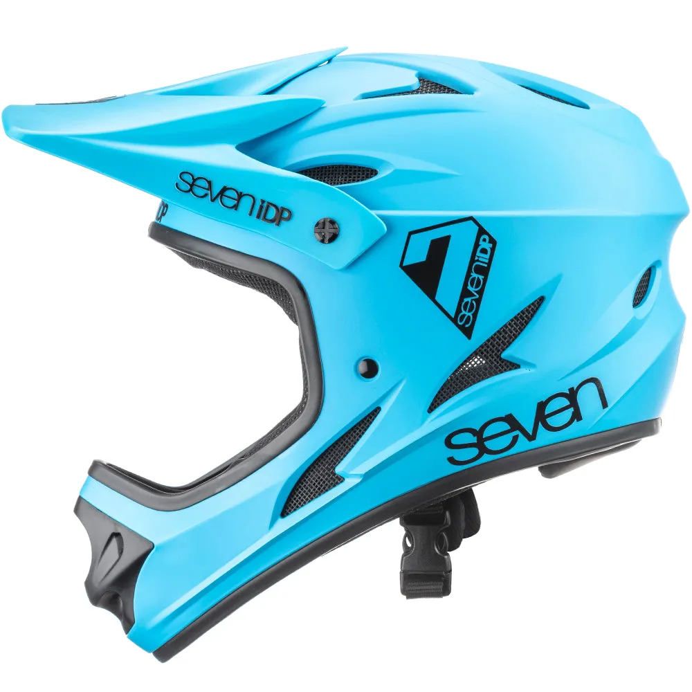 7 iDP M1 Full Face Helmet - Matt Blue