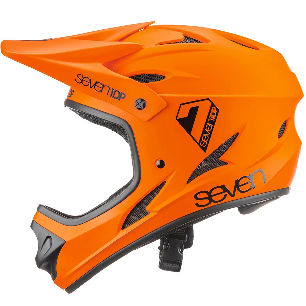 7 iDP M1 Full Face Helmet - Matt Burnt Orange