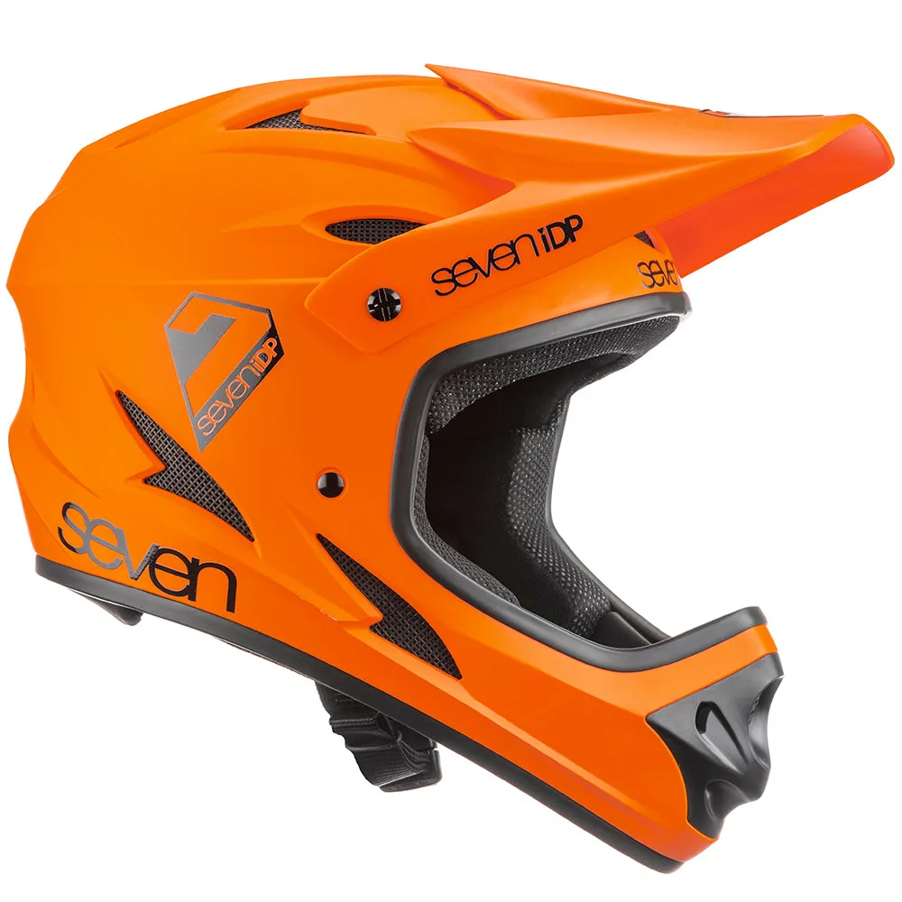 7 iDP M1 Full Face Helmet - Matt Burnt Orange