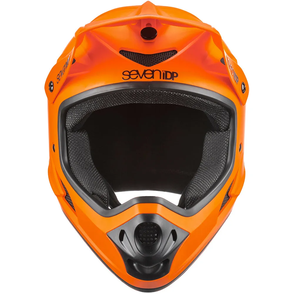 7 iDP M1 Full Face Helmet - Matt Burnt Orange