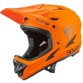 7 iDP M1 Full Face Helmet - Matt Burnt Orange