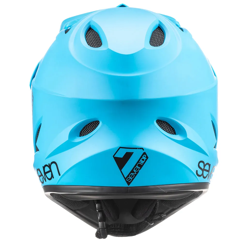 7 iDP M1 Full Face Helmet - Youth - Matt Blue