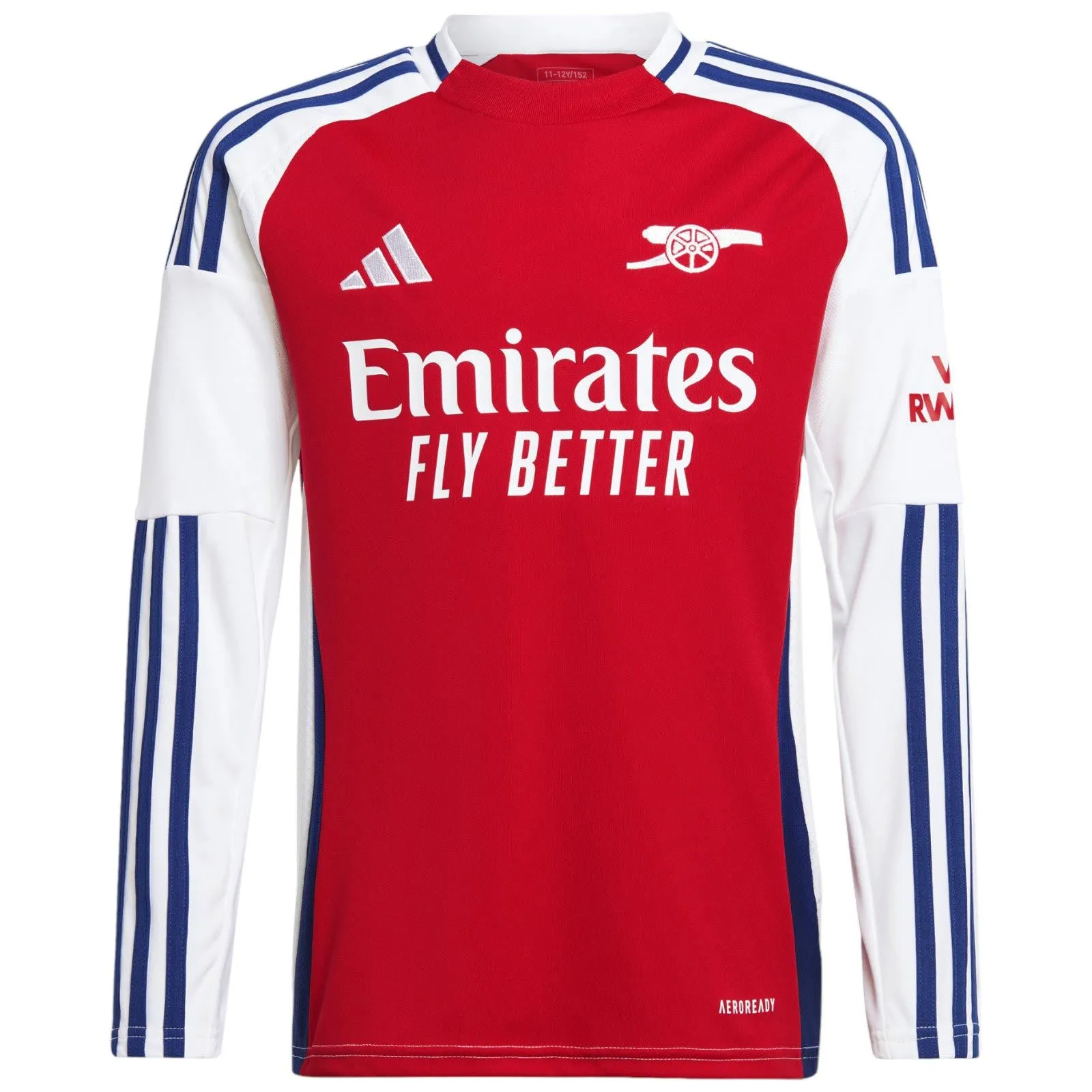 adidas Arsenal 2024/2025 Kids Long-Sleeve Home Jersey