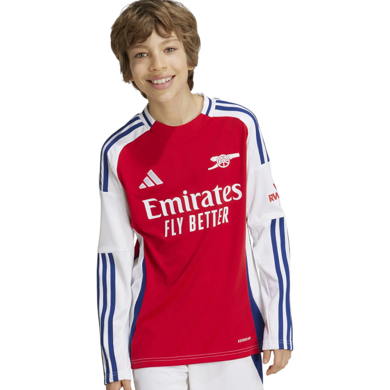 adidas Arsenal 2024/2025 Kids Long-Sleeve Home Jersey