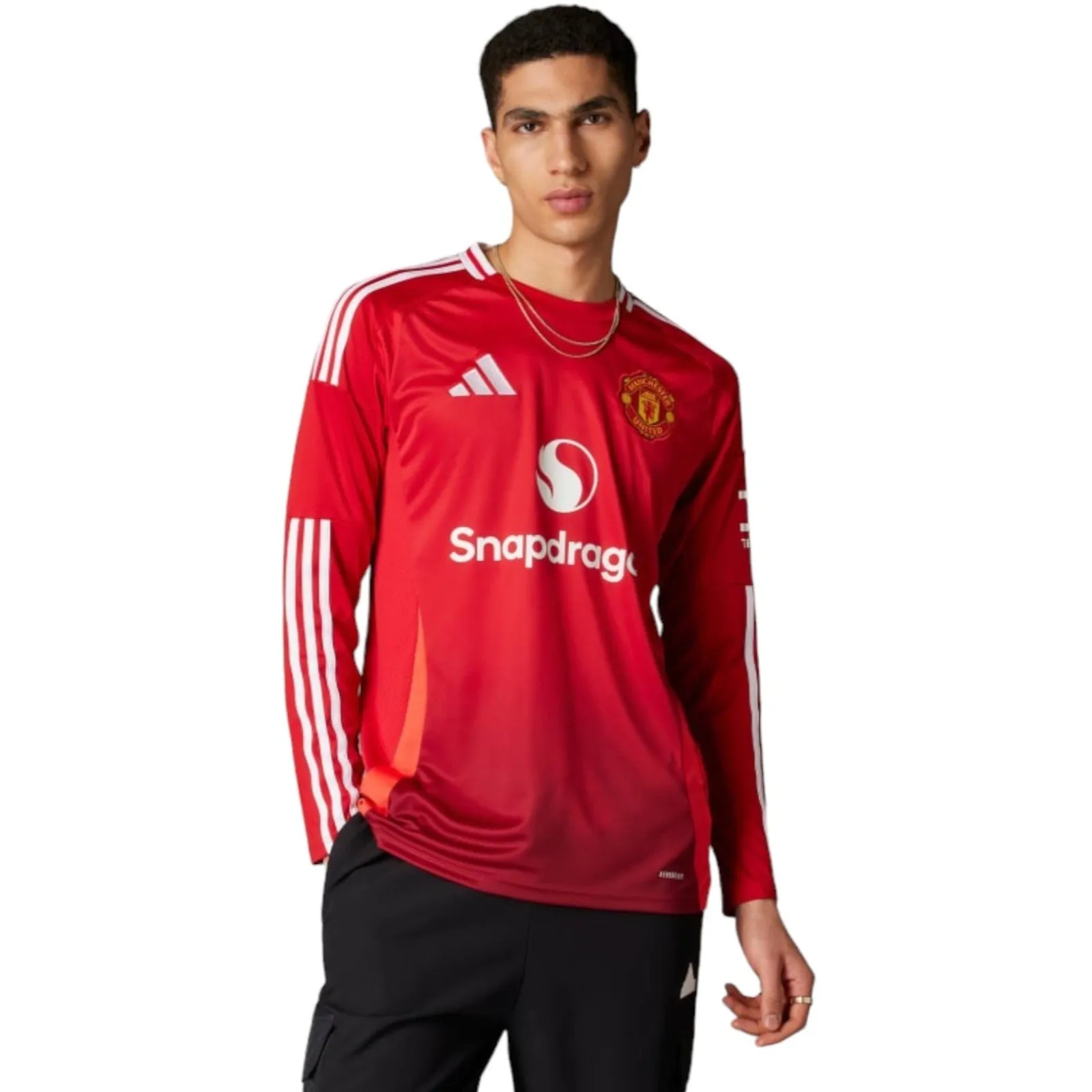 adidas Manchester Utd 2024/25 Long Sleeve Home Jersey