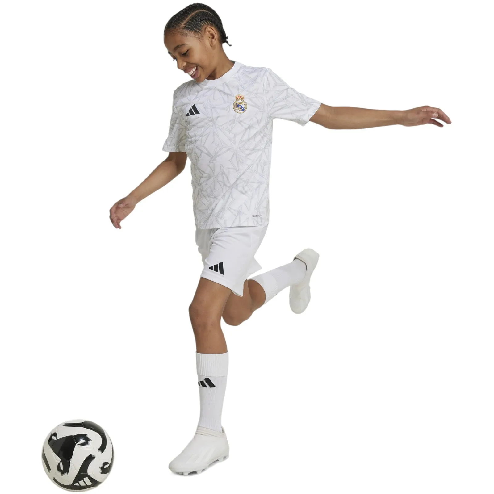 adidas Real Madrid 2024/25 Pre-Match Kids Jersey