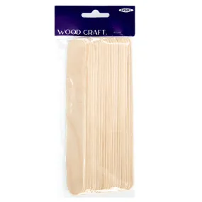 Arbee Paddle Sticks Natural- 20pk