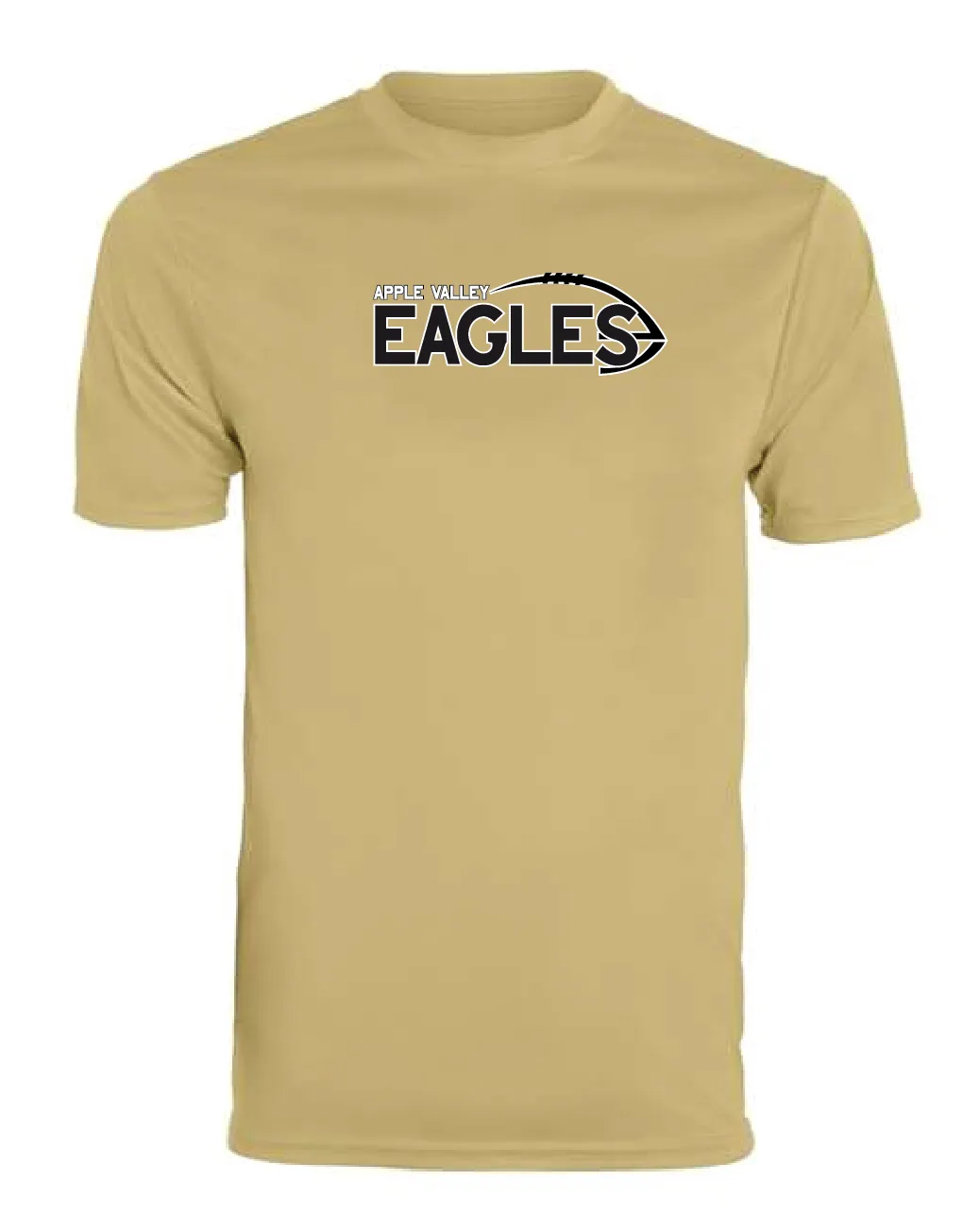 AV - Adult Wicking Short Sleeve T-Shirt - Vegas Gold