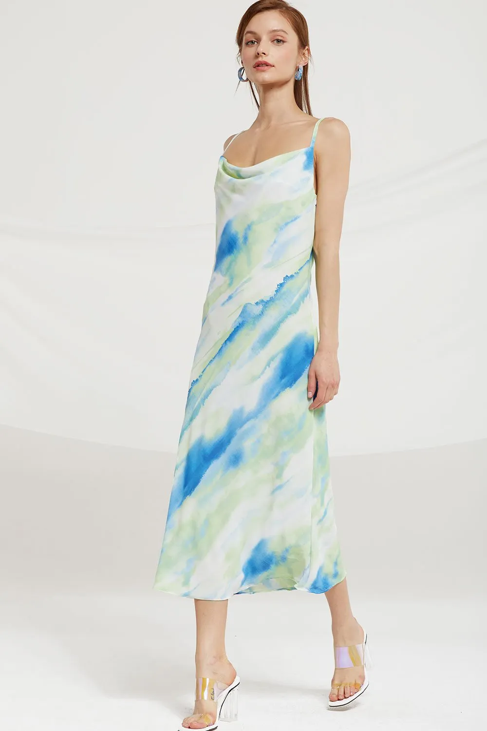 Avalynn Tie Dye Cami Dress