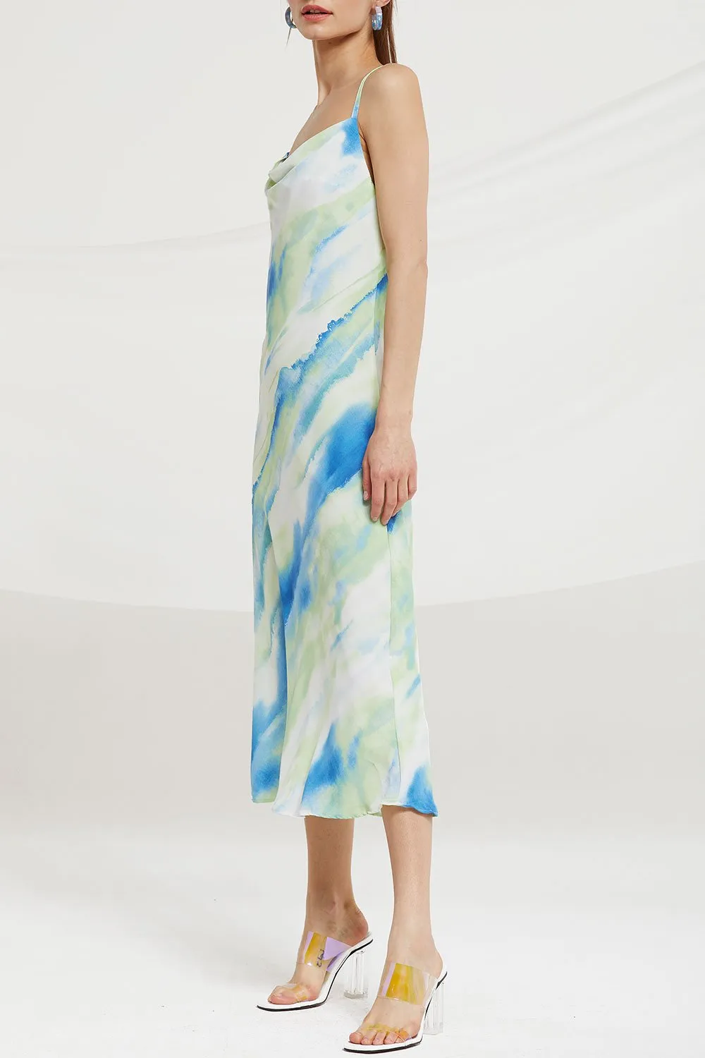 Avalynn Tie Dye Cami Dress