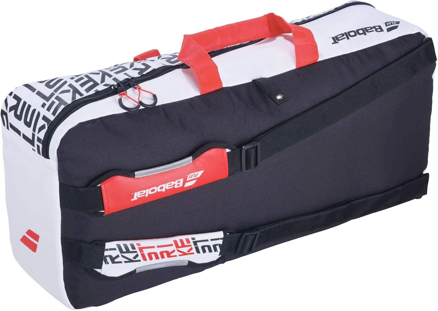 Babolat Duffle M Pure Strike Tennis Bag - White/Red