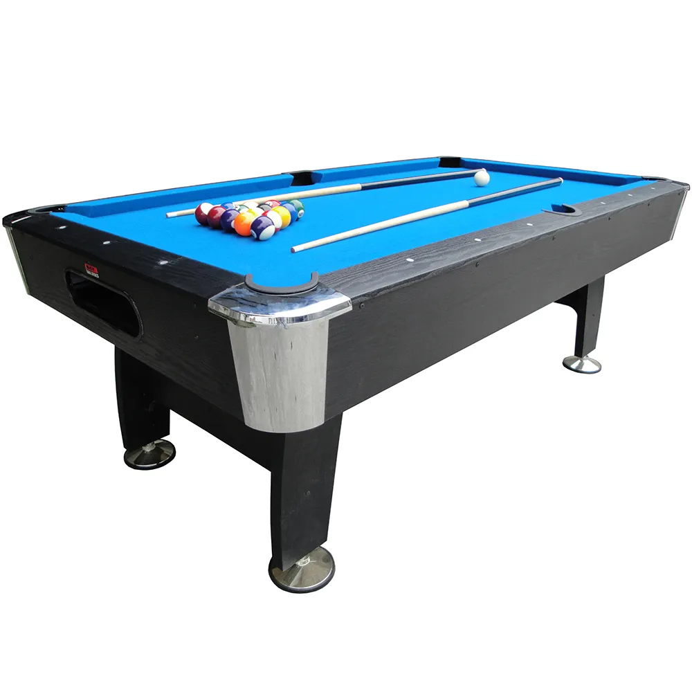 BCE 7ft Black Cat Deluxe Pool Table | Blue