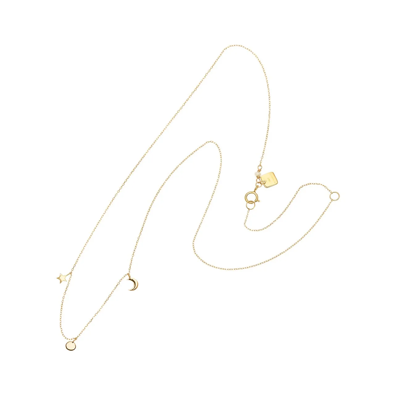 By Charlotte 14k Gold Sky Necklace