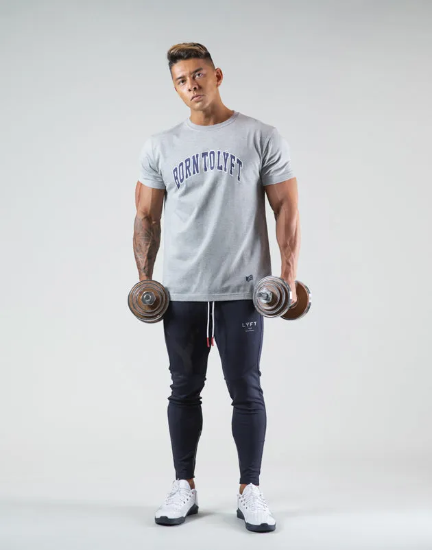 College Logo Standard T-Shirt - Grey