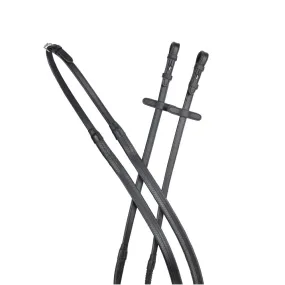 Collegiate Comfitec Opulux Plain Flat Rubber Reins