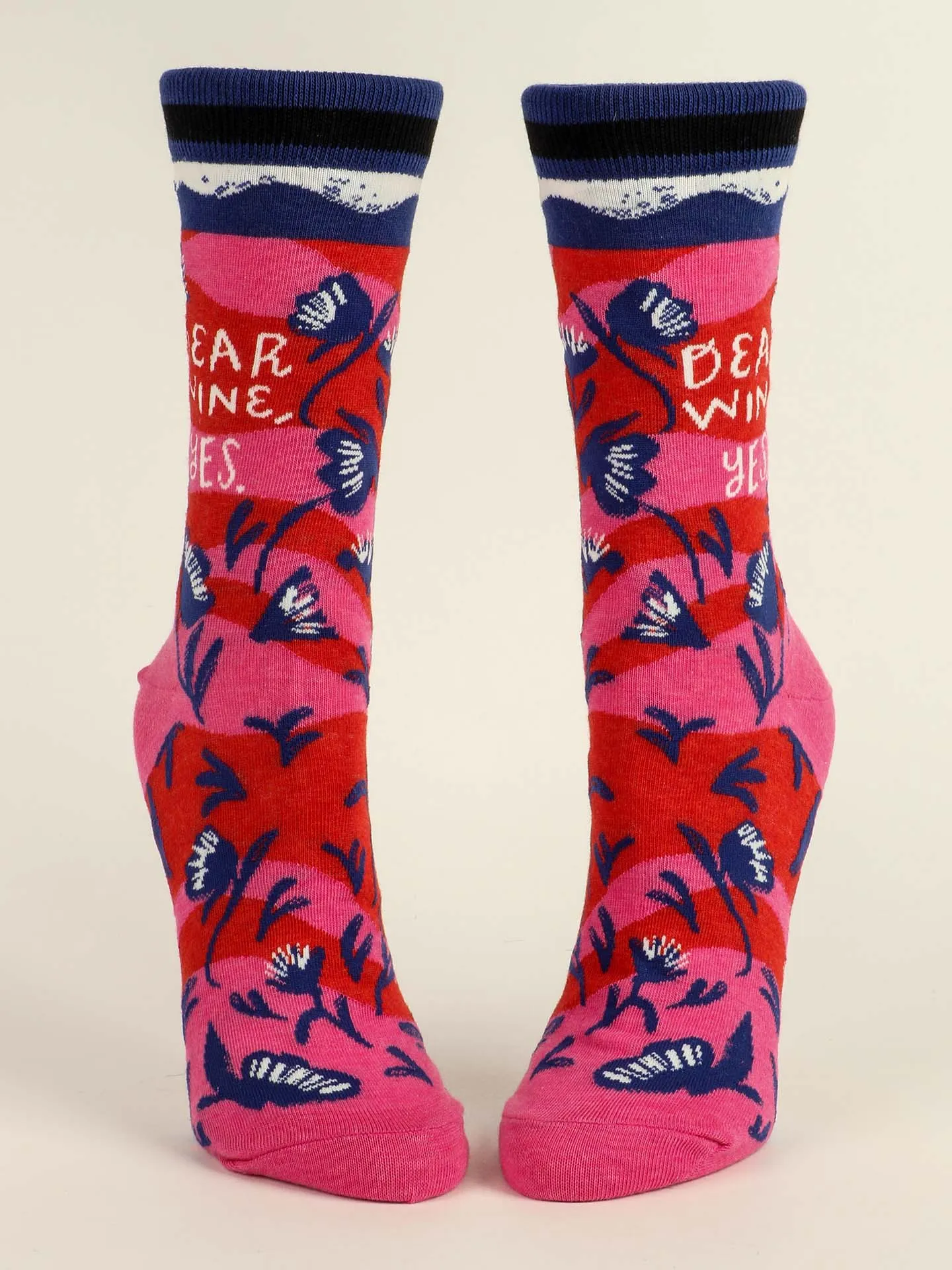 Dear Wine, Yes. W-Crew Socks