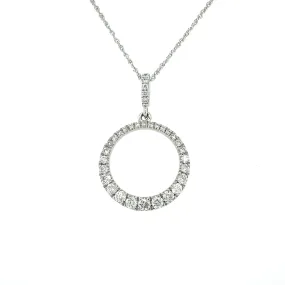 Diamond Circle Pendant