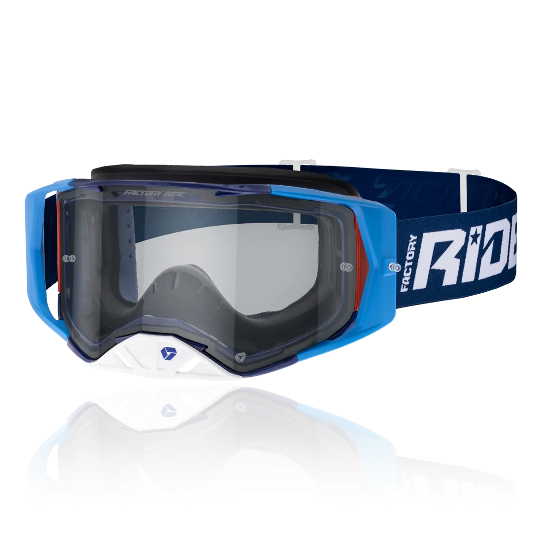 Factory Ride Clear MX Goggle