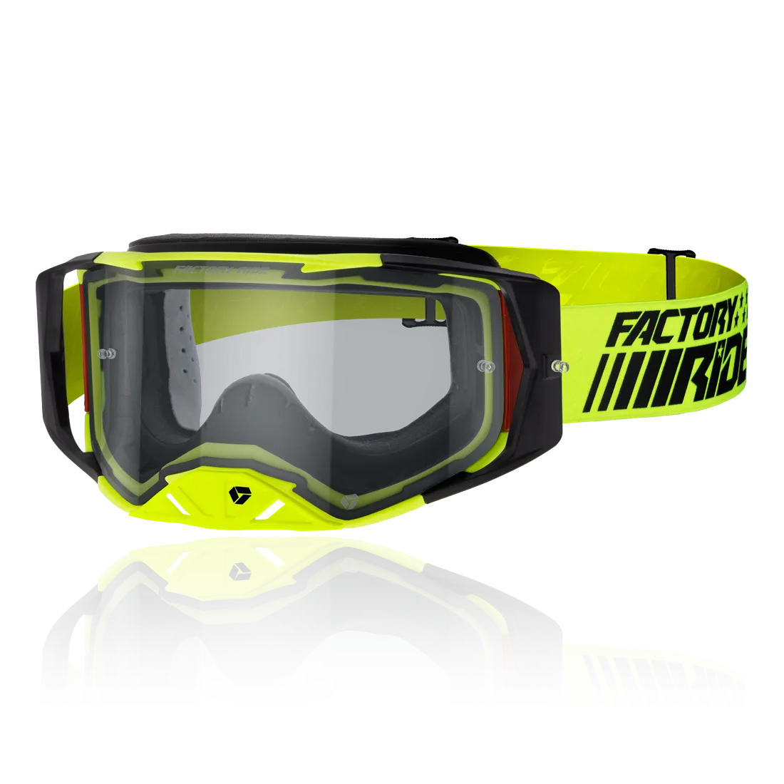 Factory Ride Clear MX Goggle