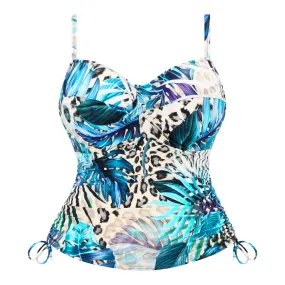 [FS502154] Kabini Oasis UW Twist Front Tankini