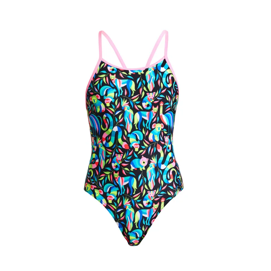 Funkita Girls Diamond Back One Piece FKS033G - Night Life