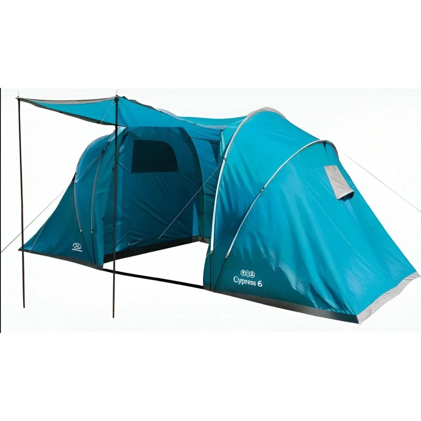 Highlander Cypress Tent - 6 Person - Teal