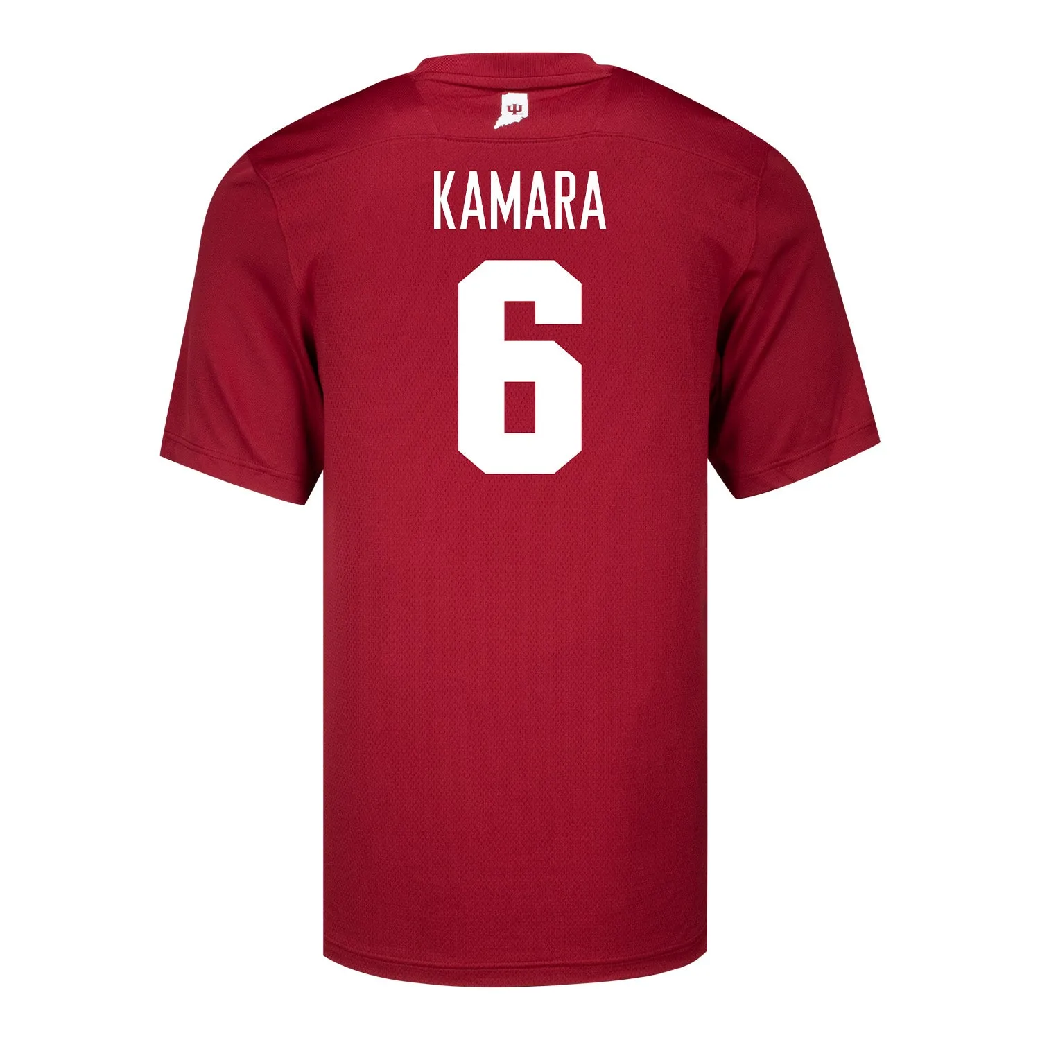 Indiana Hoosiers Adidas #6 Mikail Kamara Crimson Student Athlete Football Jersey