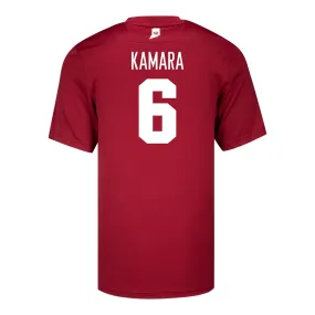 Indiana Hoosiers Adidas #6 Mikail Kamara Crimson Student Athlete Football Jersey