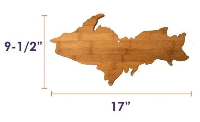 mi Upper Peninsula (U.P.) Cutting Board