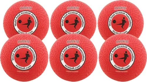 Mikasa P850K Youth W.A.K.A. Kickballs - 8.5" (Set of 6)