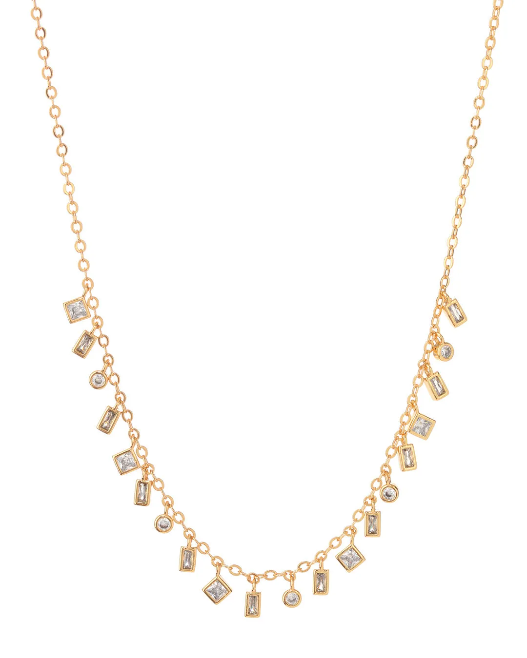 Mixte Shaker Necklace- Gold