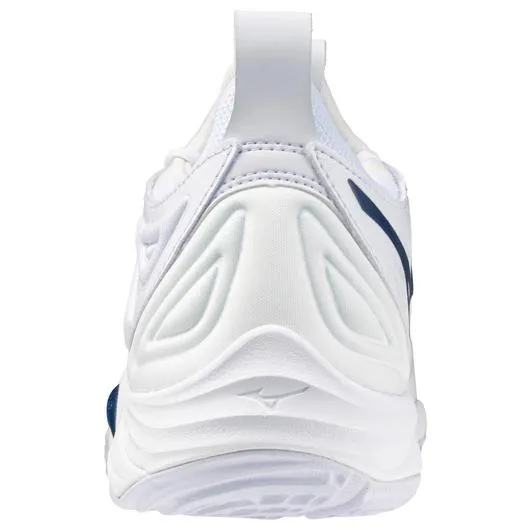 Mizuno Wave Momentum 3 - Women's Volleyball Shoe - White - Navy