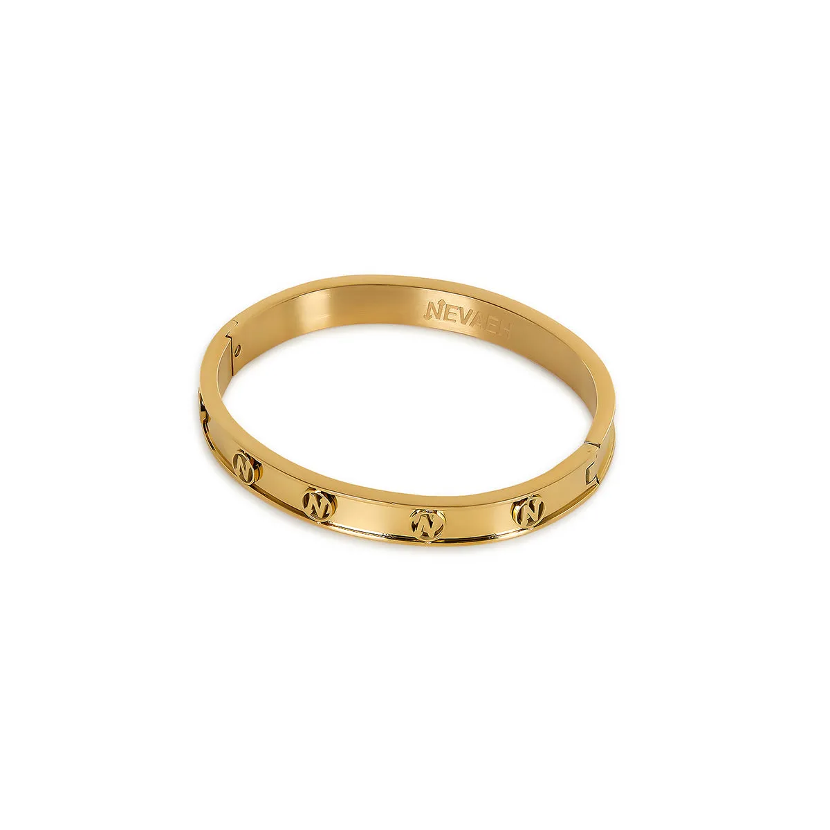 Nevaeh Heaven Bangle - Gold