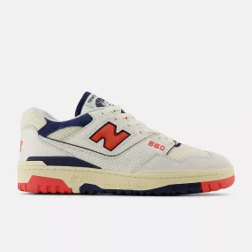 New Balance 550 'Sea Salt/Blast Red'