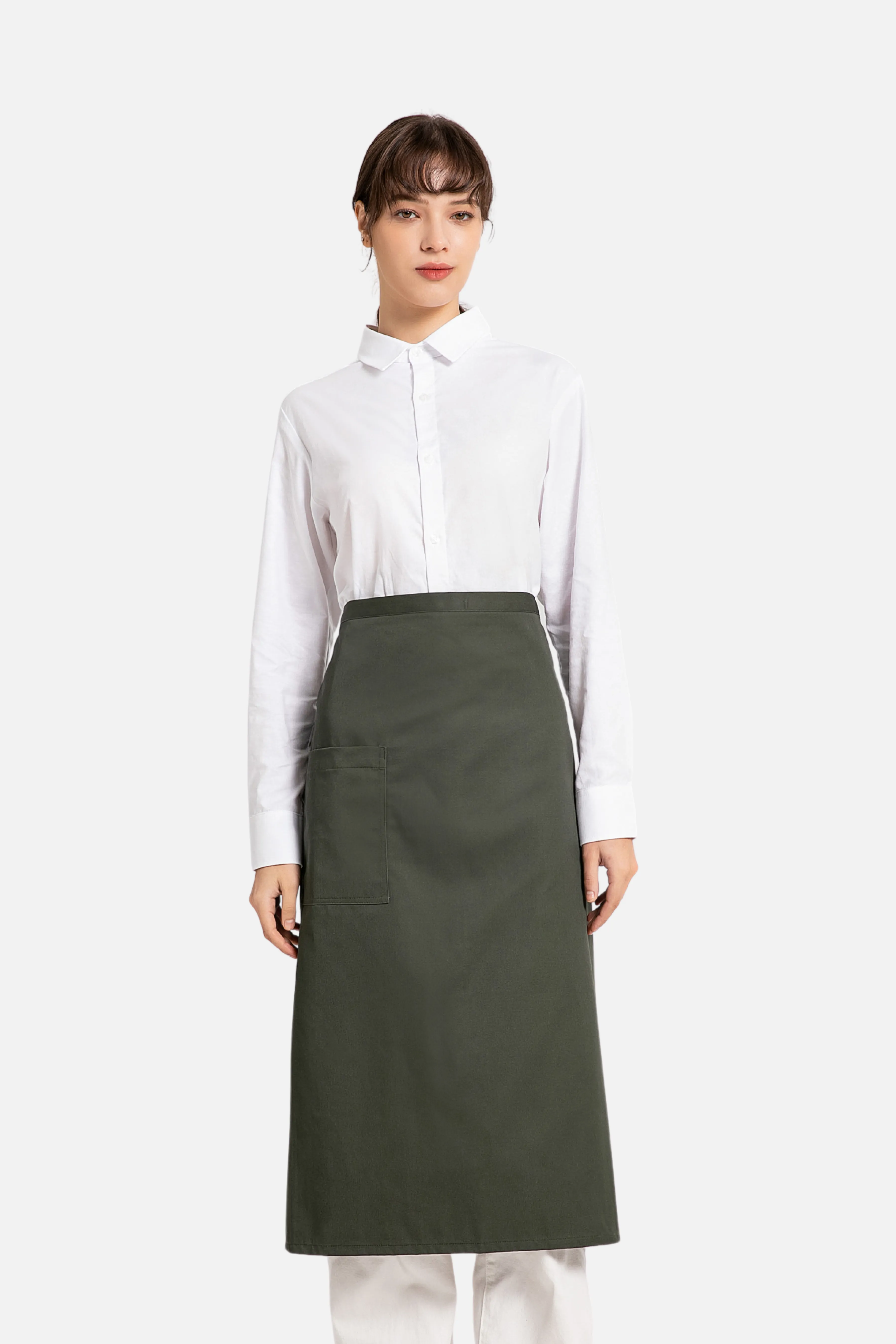 Olive Green Chef Apron