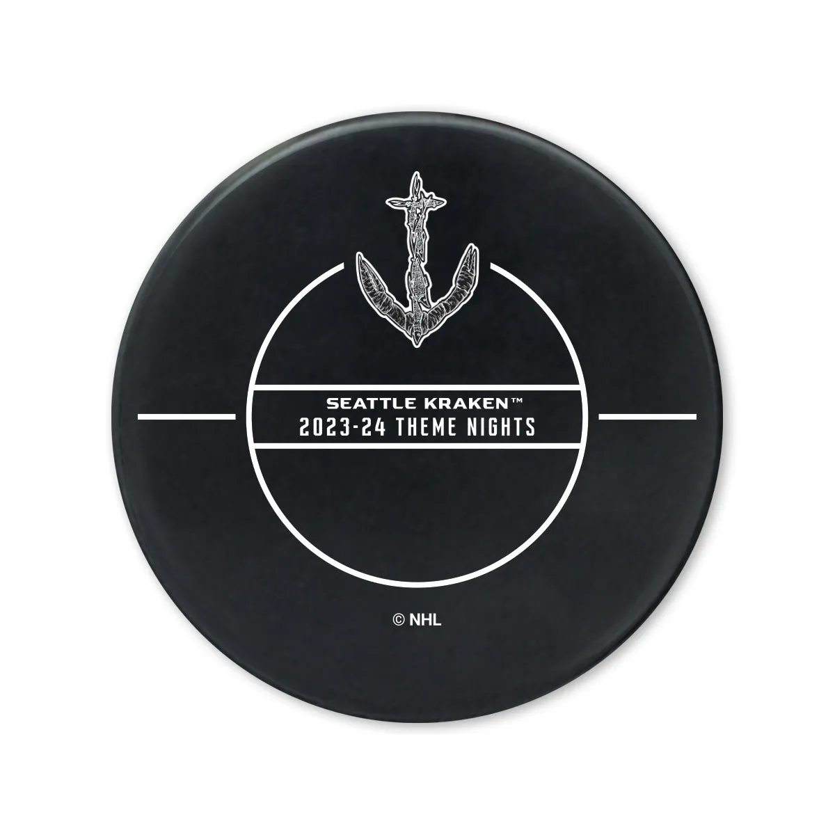 Seattle Kraken 2024 Women In Hockey Night Puck