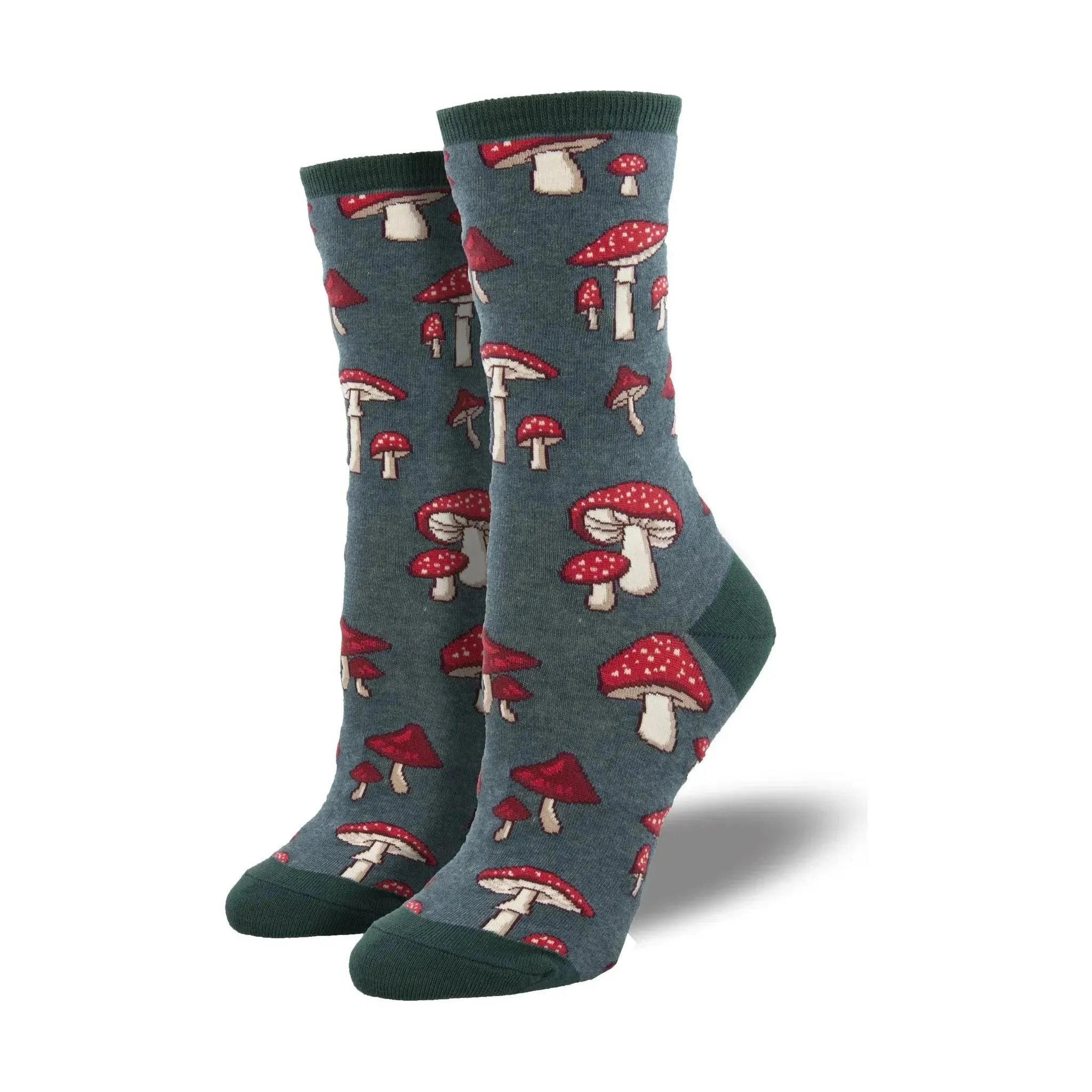 Socksmith Pretty Fly for a Fungi Crew Sock