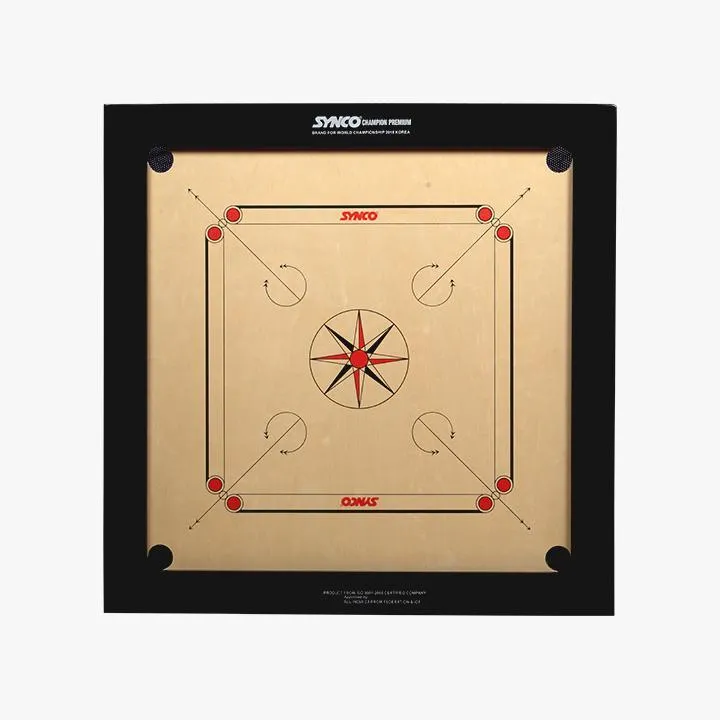 Synco Champion Premium Full size Carrom Board